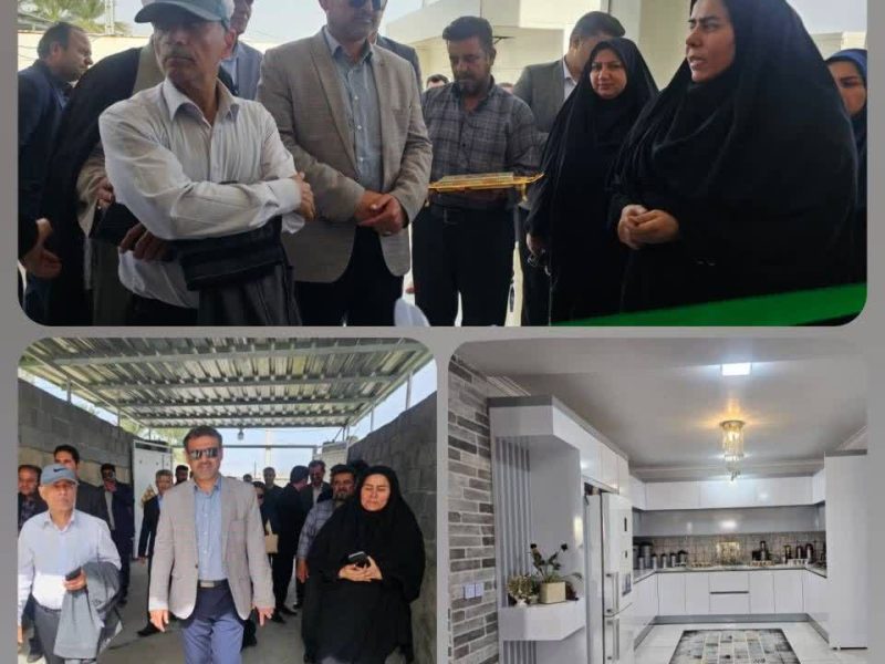 در دهه فجر صورت گرفت؛ افتتاح مسکن چند معلولی در شهر علامرودشت  لامرد