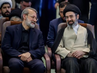 پیام تسلیت حضرت آیت‌الله سیّدمجتبیٰ حسینی خامنه‌ای رهبر معظّم انقلاب اسلامی در پی شهادت دکتر علی لاریجانی دبیر شورای عالی امنیت ملی، فرزند و بعضی از همکاران ایشان