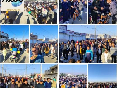 دهشیخ میزبان پیاده‌روی بزرگ خانوادگی با حضور بیش از دو هزار نفر