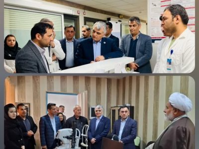 بازدید معاون درمان دانشگاه علوم پزشکی شیراز از بیمارستان‌های اشکنان و لامرد؛ تاکید بر آمادگی کامل برای نوروز