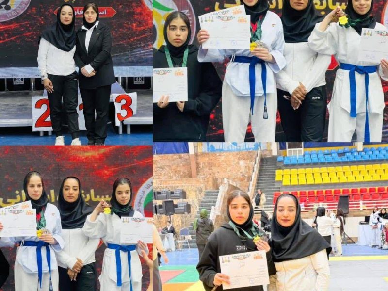 درخشش تکواندوکاران شهرستان لامرد در مسابقات هانمادانگ تکواندو قهرمانی استان فارس