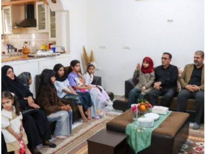 تجلی ایثار و قدرشناسی؛ دیدار با دانش‌آموزان جانباز «جنگ تحمیلی سوم» در لامرد