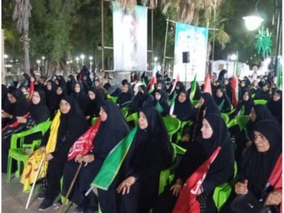 خروش انقلابی مردم لامرد در حمایت از آرمان‌های مقاومت و مطالبه خون‌خواهی شهیدان