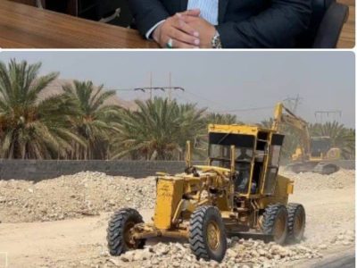 آغاز عملیات همسطح‌سازی بلوار خلیج فارس در شهر مهر؛ پروژه‌ای با مشارکت شهرداری و راه و شهرسازی